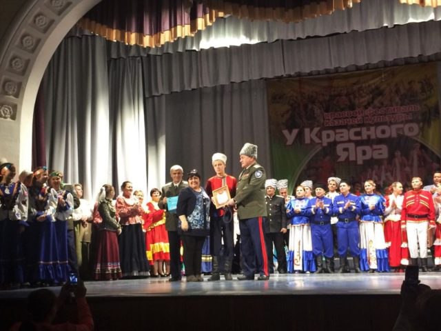 Казачий кадетский ансамбль «Иван да Марья» занял первое место в XI Краевом фестивале казачьей культуры «У Красного Яра».