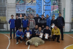 В Хову-Аксы состоялся турнир по мини-футболу среди среди сумонов и организаций кожууна